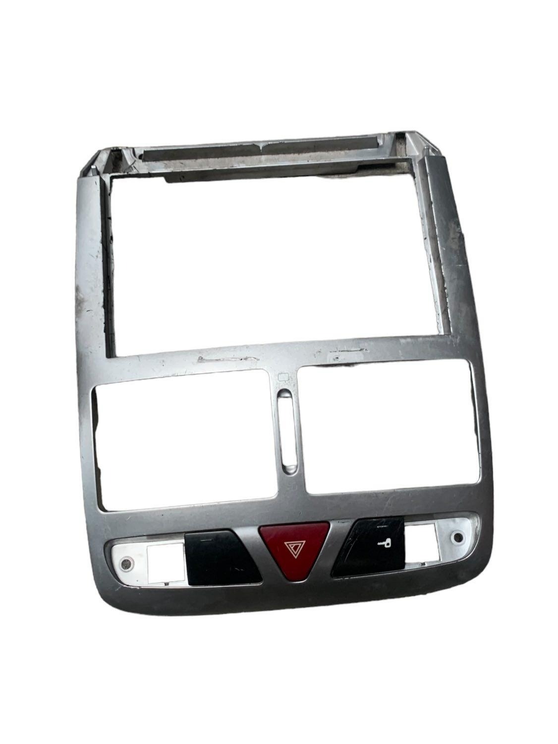 Acabamento Painel Peugeot 206 2002 Cinza 1