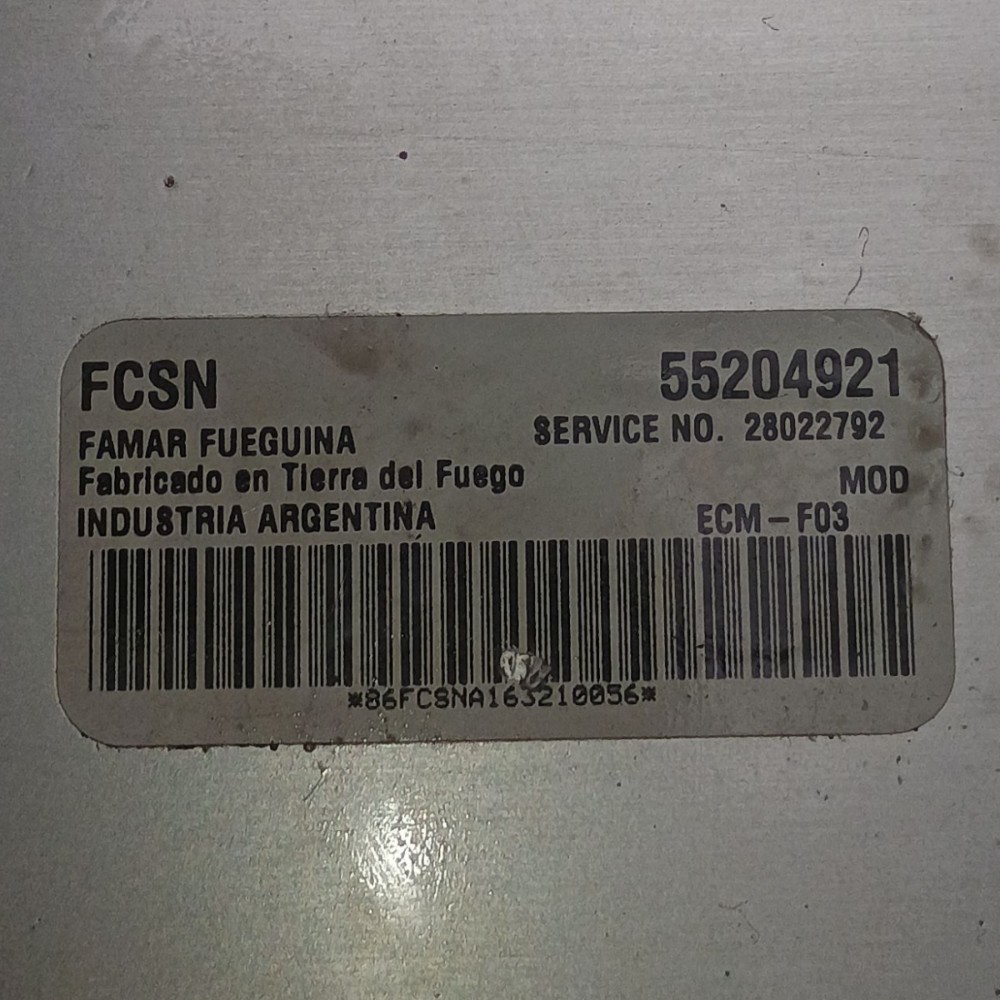 Módulo Injeção 1.8 8v Fiat Stilo 2007 55204921 3