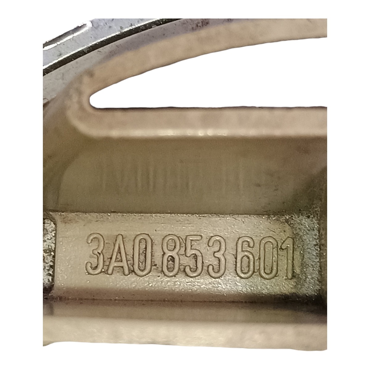 Emblema Dianteiro Vw Polo Golf 1993 À 1999 3a0853601 Prata 4