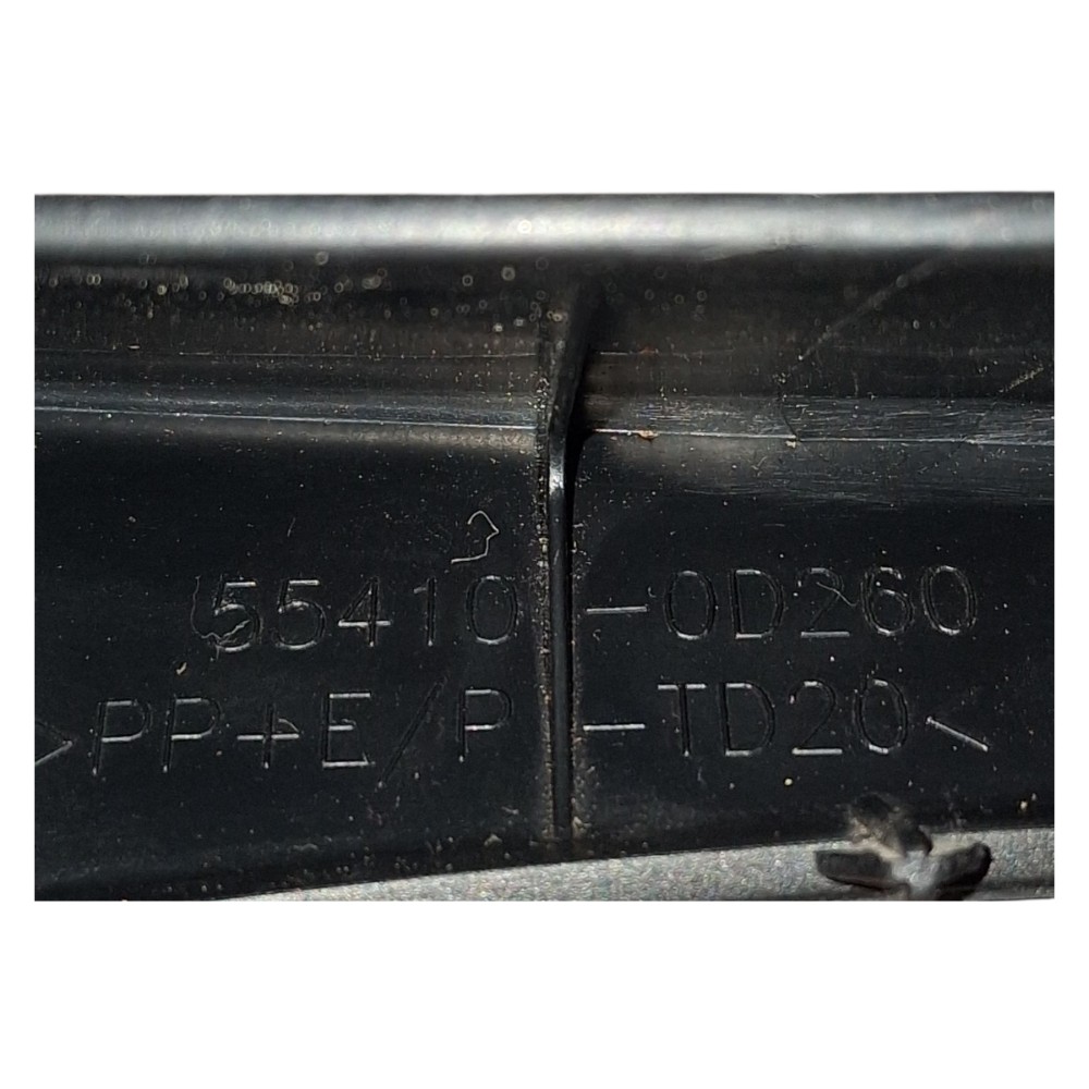 Moldura Acabamento Painel Instrumentos Toyota Yaris Sd 2021 Preto 6