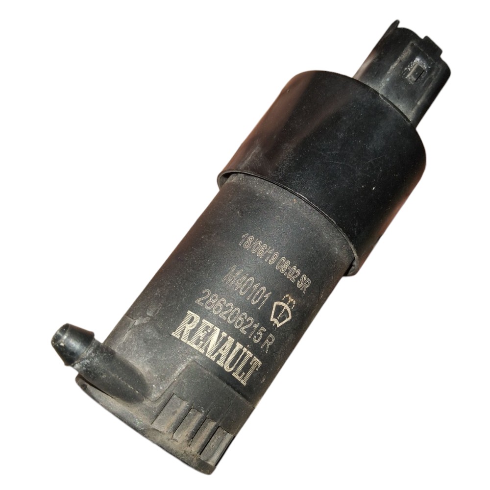 Bomba Esguicho Limpador Parabrisa Versa 2019 286206215r Preto Preto