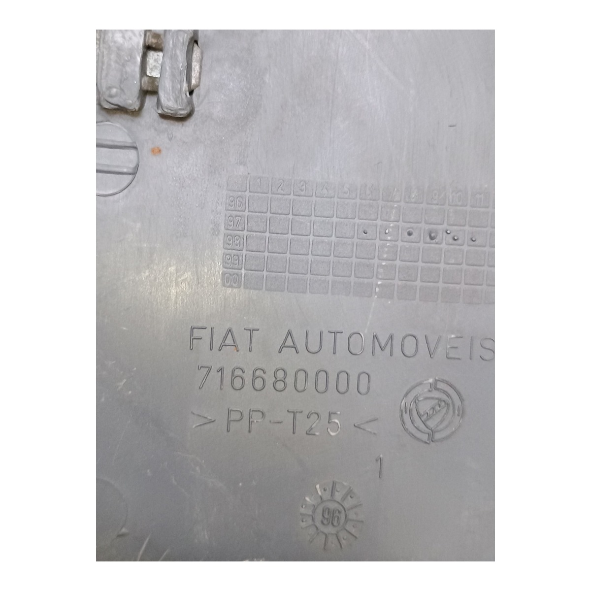 Cinzeiro Moldura Porta Objeto Fiat Palio Siena 1996 A 2011 4
