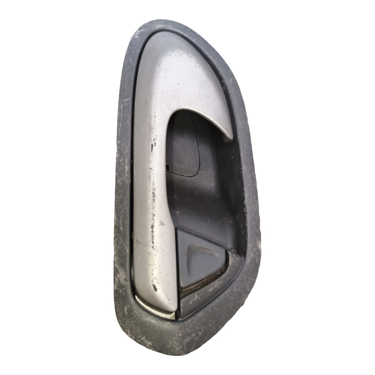 Maçaneta Interna Porta Traseira Esquerda Honda Civic 2007 Preto/prata Traseira 3