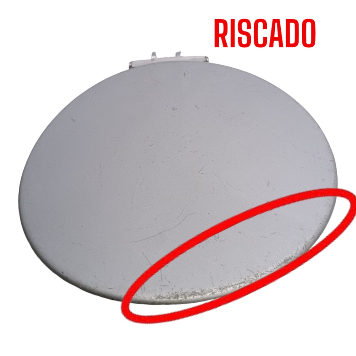 Portinhola Tanque Combustível Vw Polo 2005 C/detalhes  Prata 2005 5