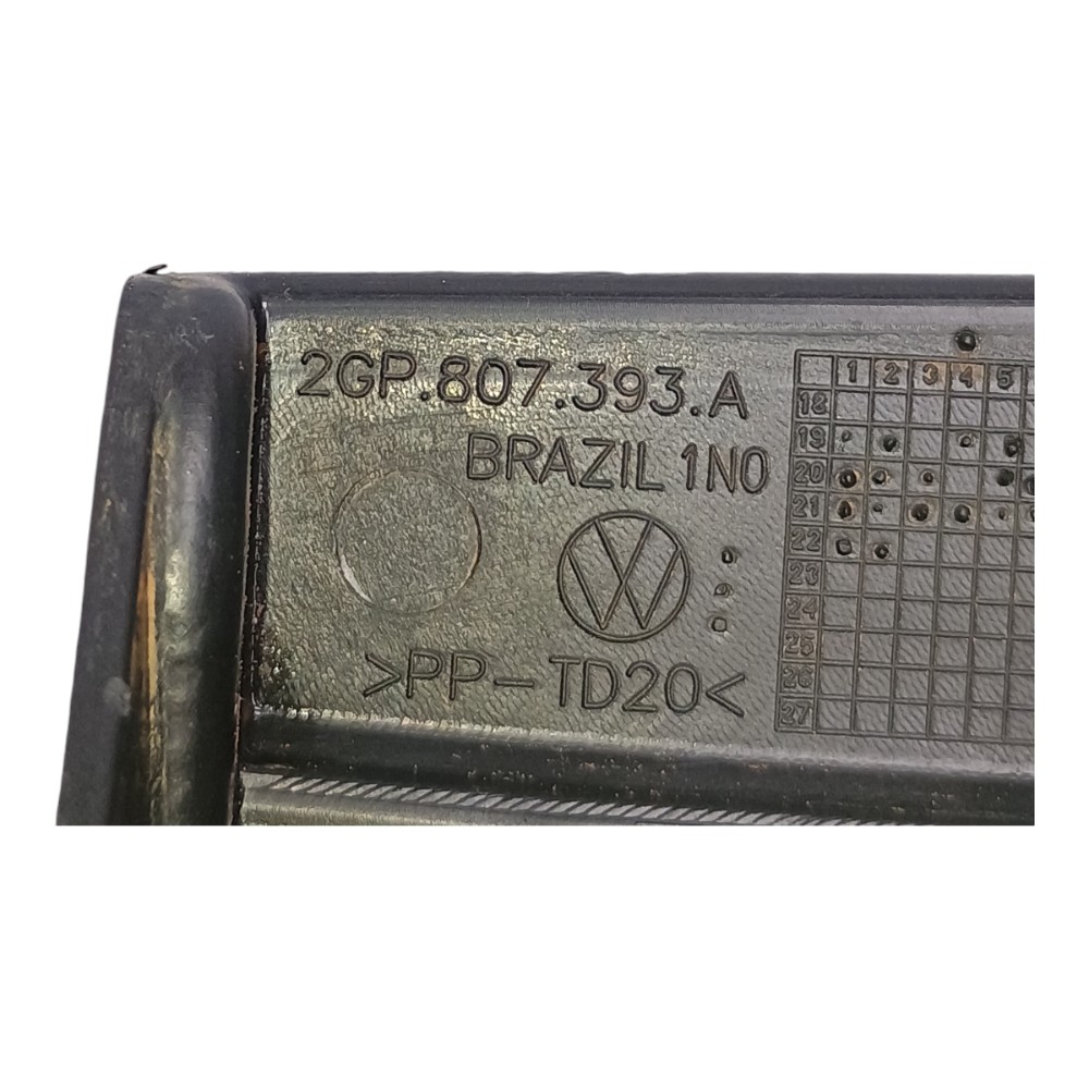 Guia Parachoque Traseiro Esquerdo Vw Tcross 2022 C/detalhe 8