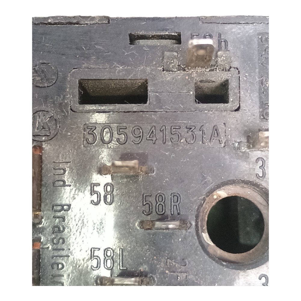 Botão Farol Vw Gol 1992 305941531a 5
