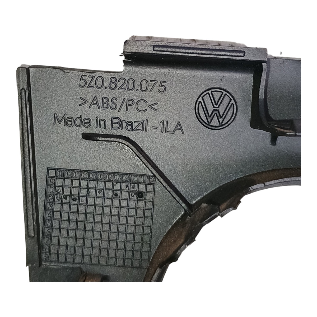 Moldura Comando Ar Condicionado Vw Fox 2013 5z0820075 3