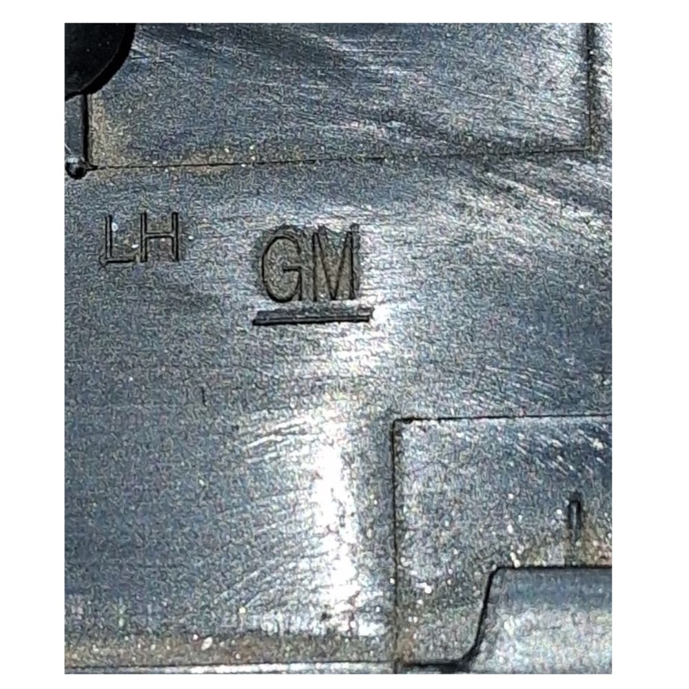 Moldura Porta Traseira Esquerda Gm Spin 2013 Á 2021 Preto 6