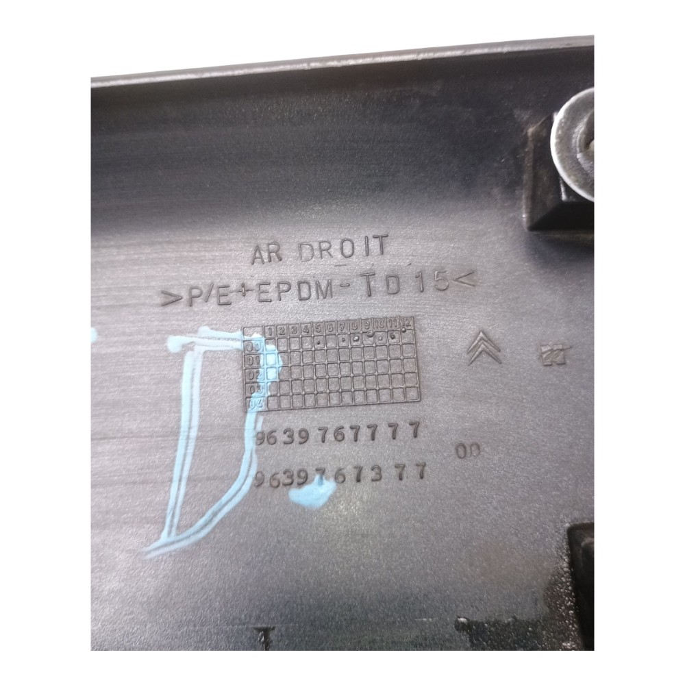 Friso Porta Traseira Direita Citroen Xsara 2002 *detalhes 9