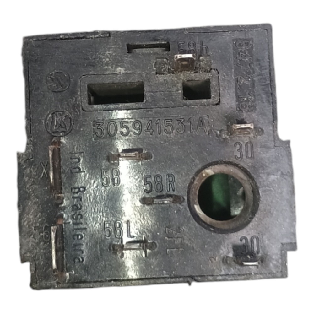 Botão Farol Vw Gol 1992 305941531a 4