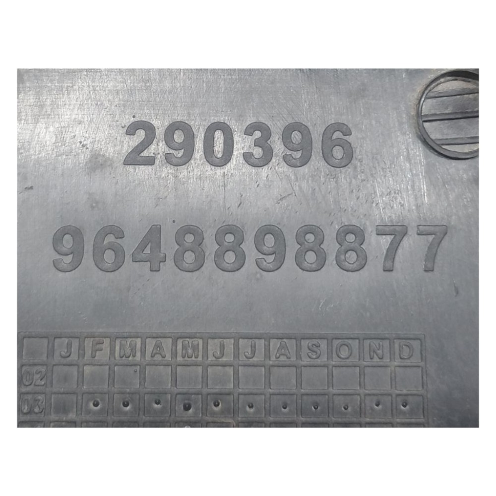 Acabamento Coluna Central Direita Citroen C3 2003 À 2012 5