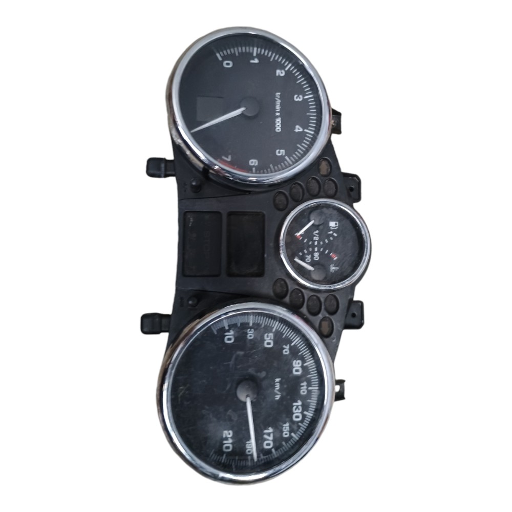 Painel Instrumento Peugeot 207 automatico 2010  Preto 2