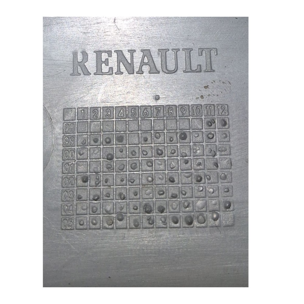 Console Central Renault Clio 2008 Cinza Cinza 8