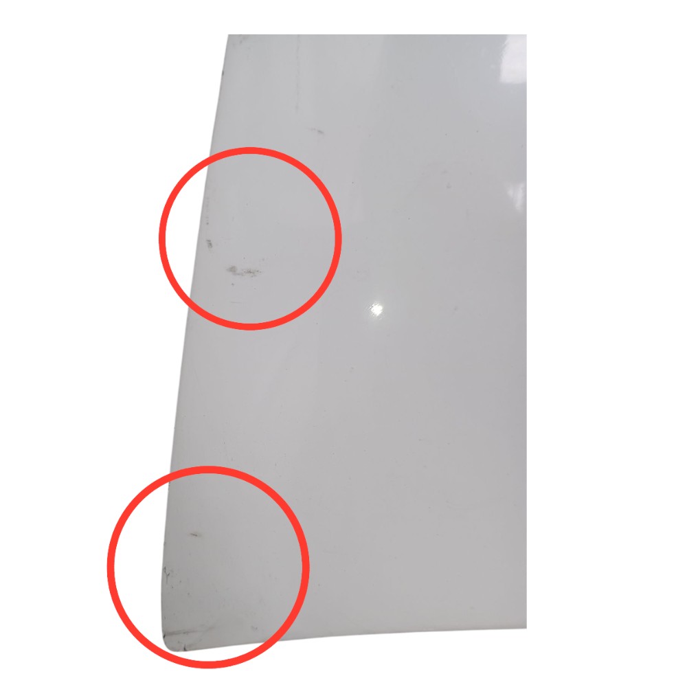 Tampa Traseira Seat Cordoba 1997 *detalhes  Branco Branco 6