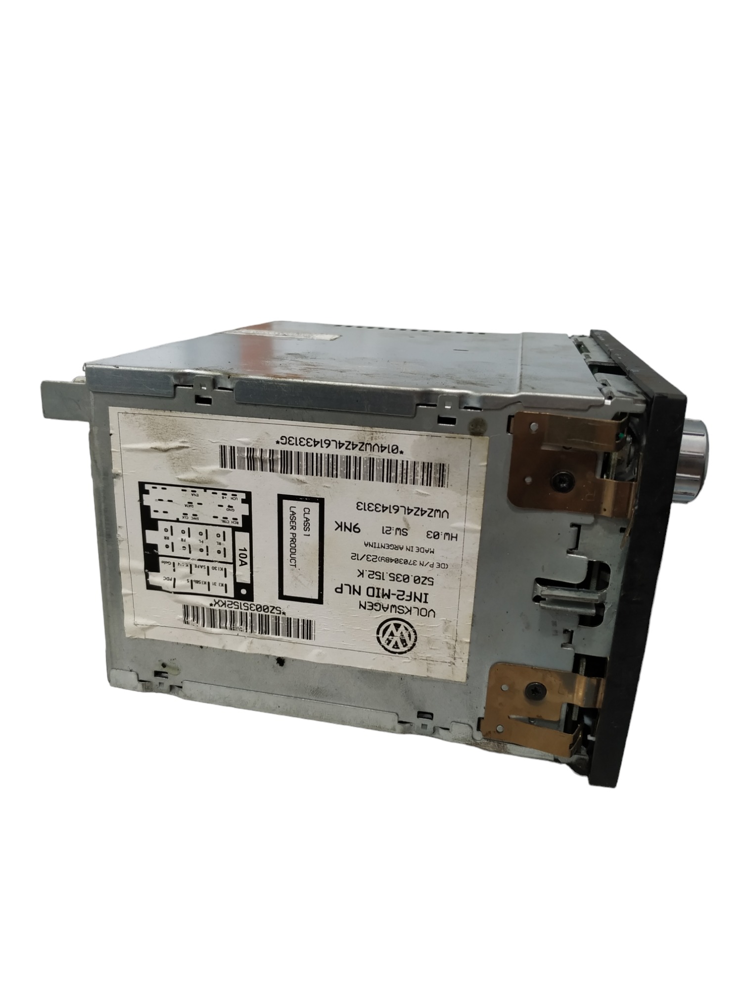 Rádio VW Fox 2013 5