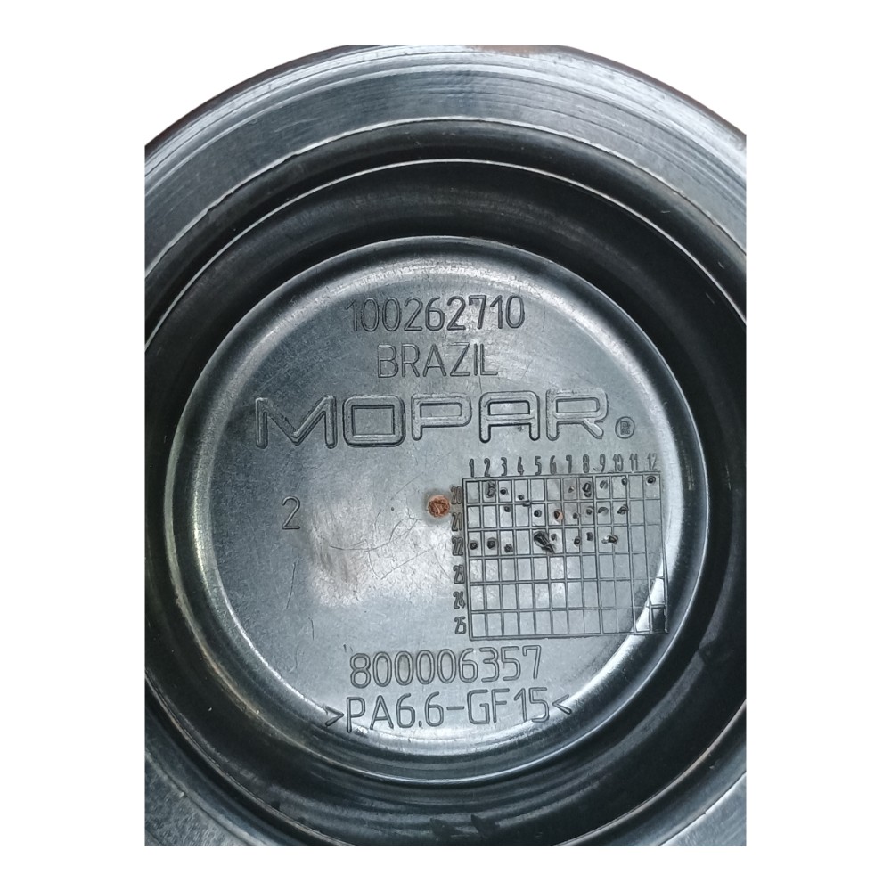 Calota Central Roda Fiat Strada Endurance 2023 4