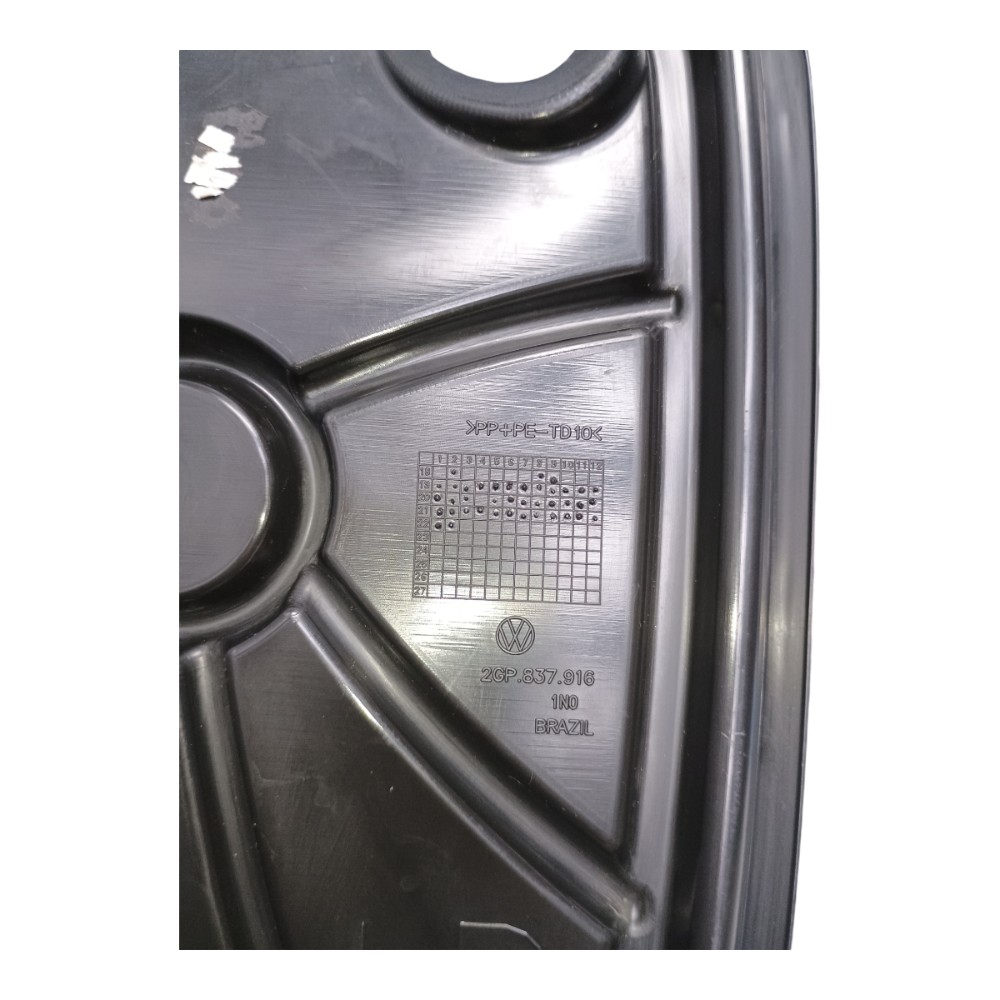 Acabamento Interno Porta Diant Direita Vw Tcross Tsi 2022 Preto 4