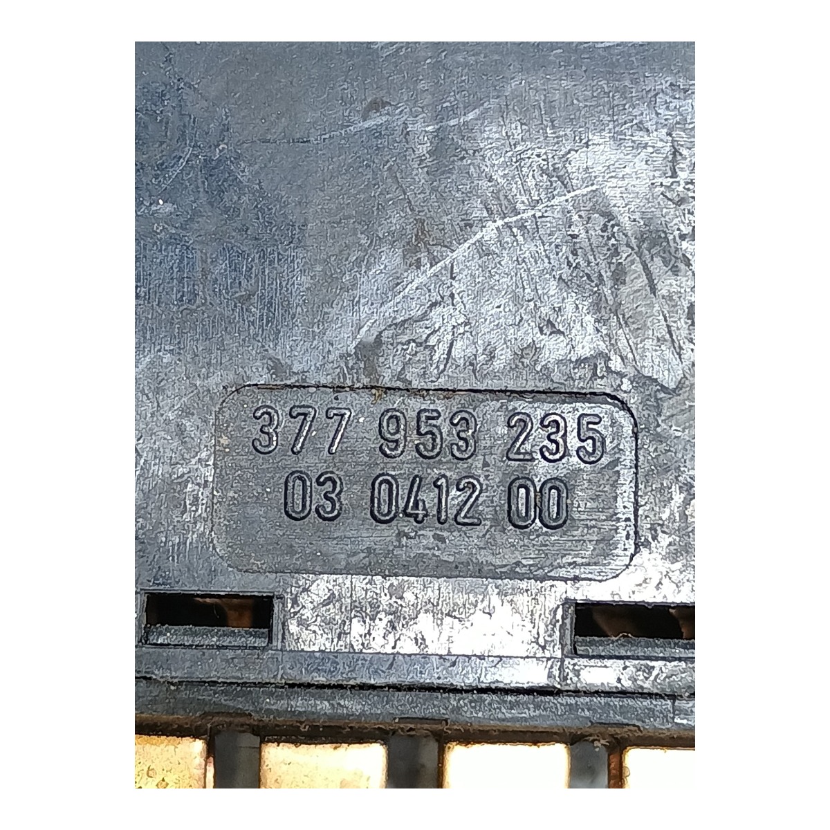 Botão Pisca Alerta G3 G4 Vw Gol Parati Saveiro 2000 A 2010 Preto 5