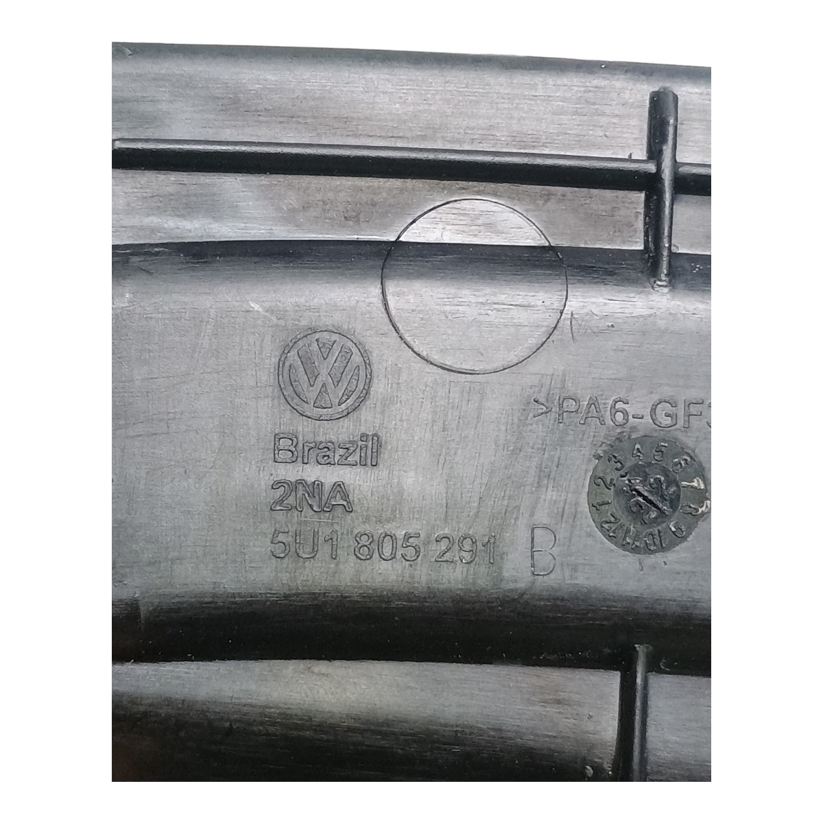 Reforço Churrasqueira Esquerda Vw Gol 2022 5u1805291 6