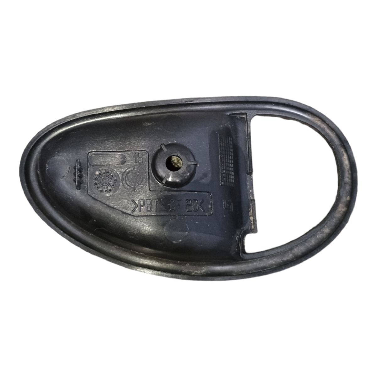 Moldura Maçaneta Interna Dianteira Esquerda Fiat Palio 1997 Preto Dianteira 3