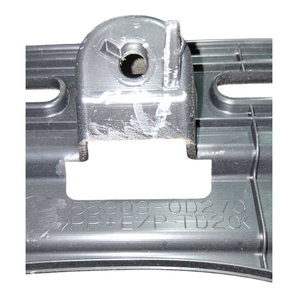 Tabelier Inferior Painel Toyota Yaris Sd 2021 553030d270 Preto 6