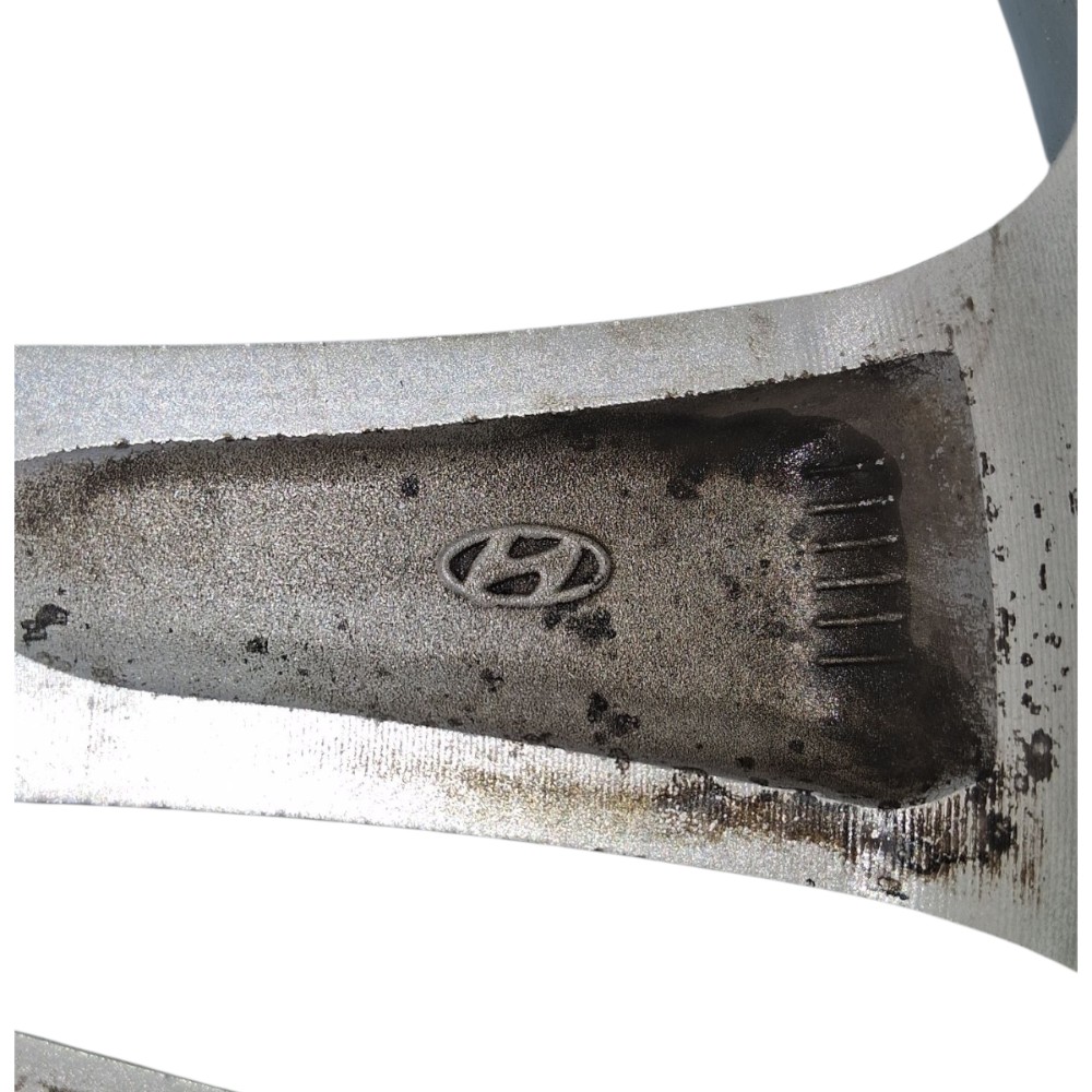 Roda Aro 18 Hyundai Ix35 2014 *riscado  Prata 8