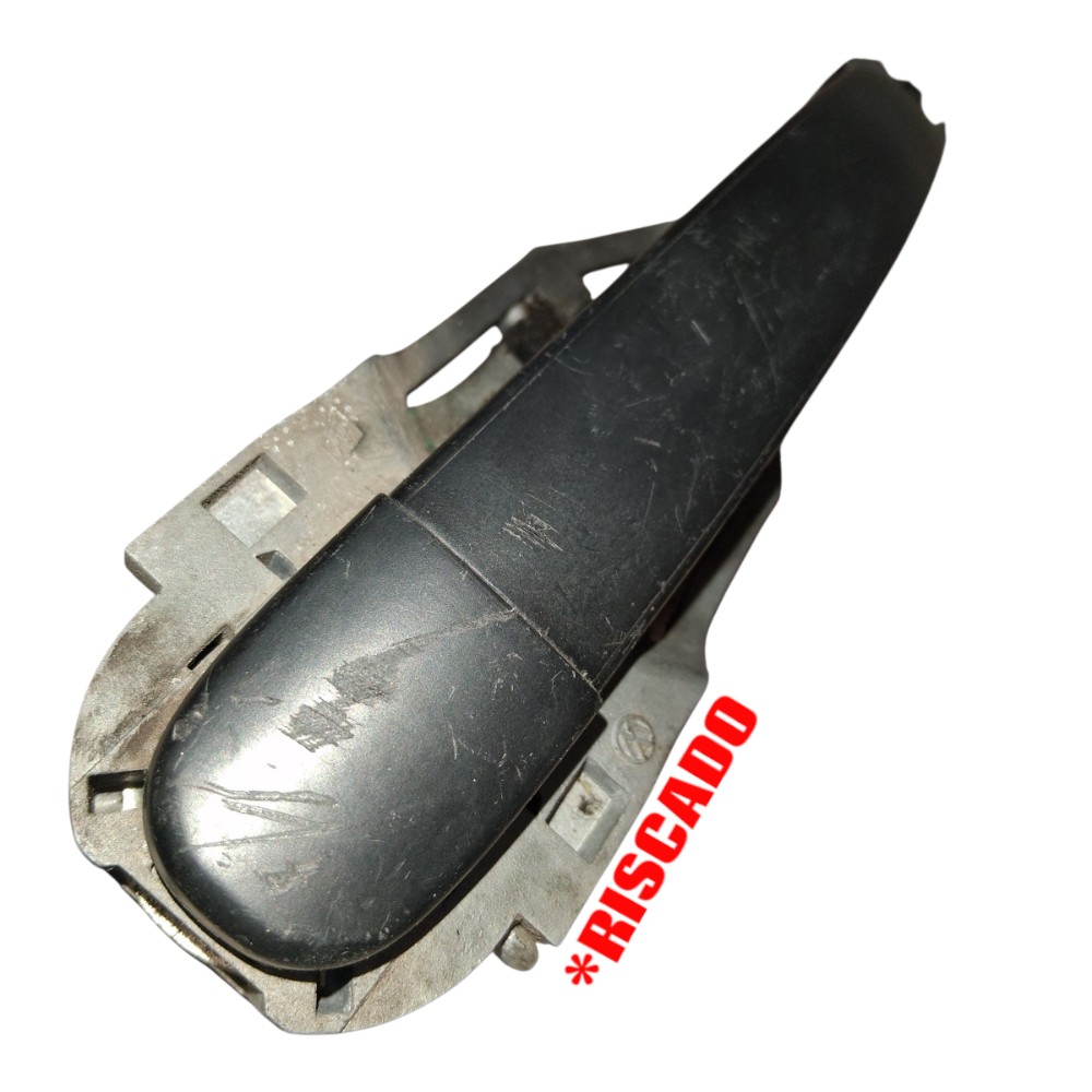 Maçaneta Externa Porta Tras Esq Vw Polo Sedan 2008 *detalhe Preto Traseira 4