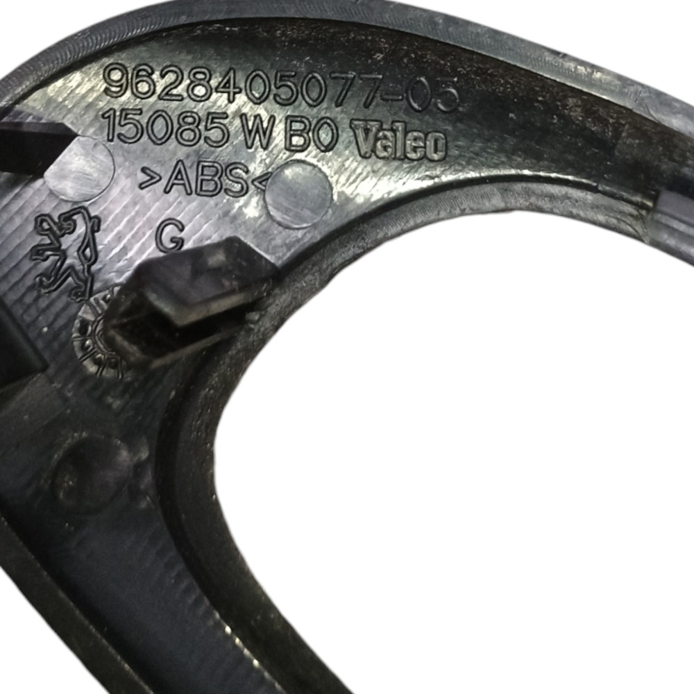 Moldura Maçaneta Interna Traseira Esquerda Peugeot 207 2010 Preto 4
