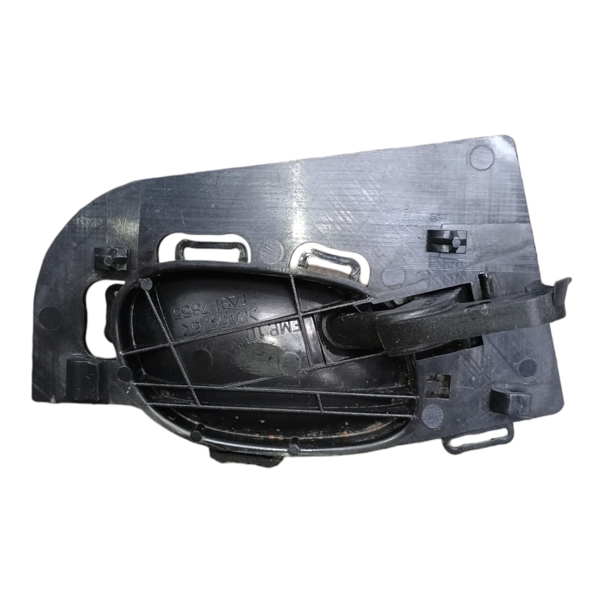 Maçaneta Interna Lado Direito Peugeot 206 207 2008 A 2013 Prata/preto Dianteira/traseira 2