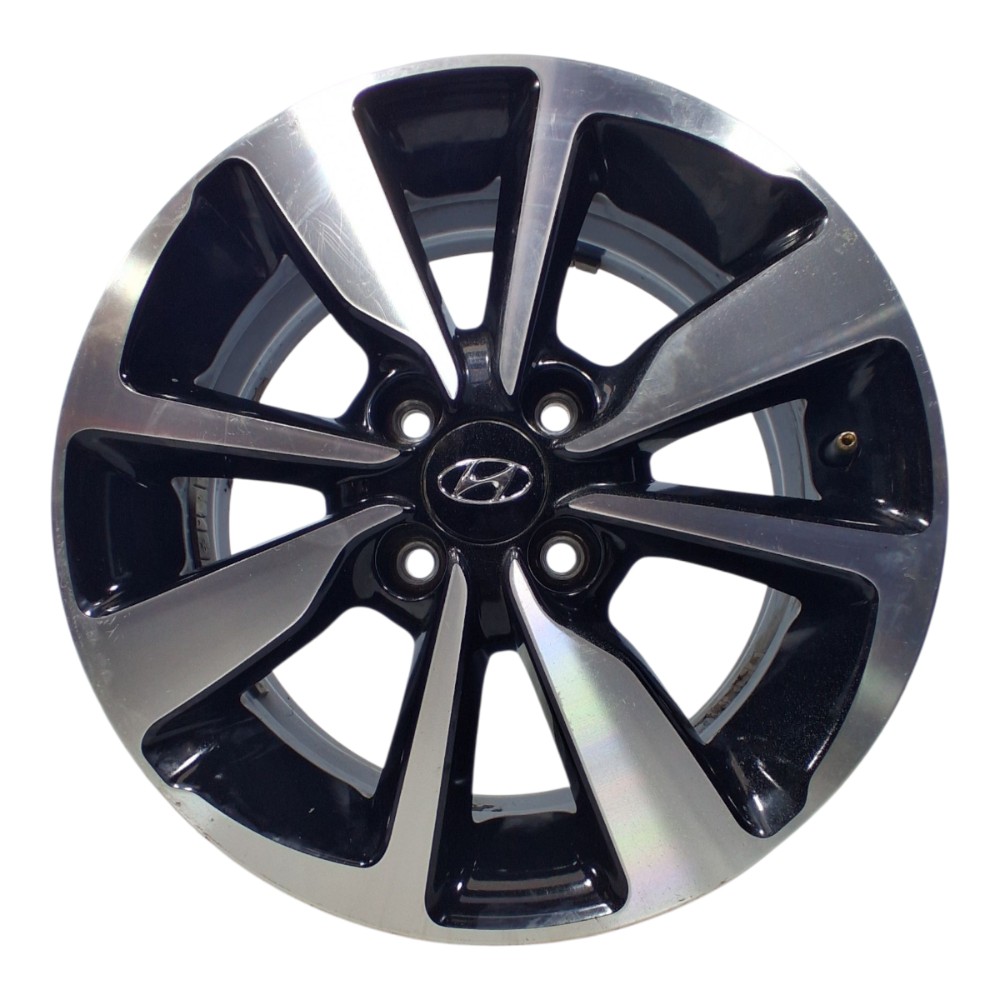 Roda Aro 15 Hyundai Hb20 1.6 2018  *riscada 529101s520 Prata 1