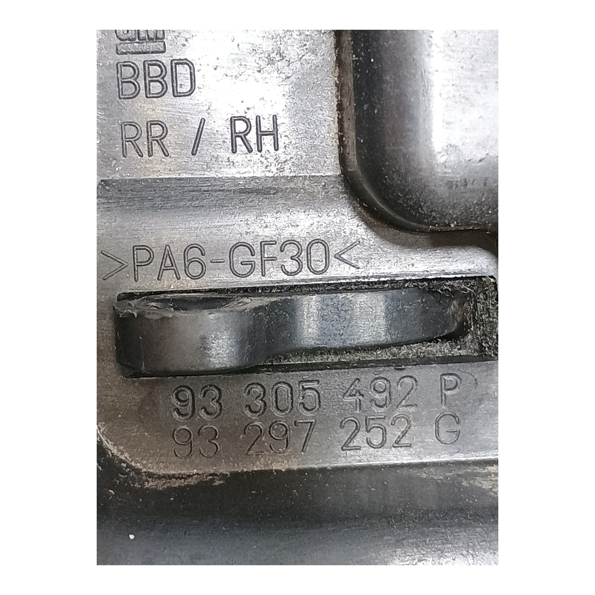 Maçaneta Interna Traseiro Direito Maxx Gm Meriva 2003 A 2011 5