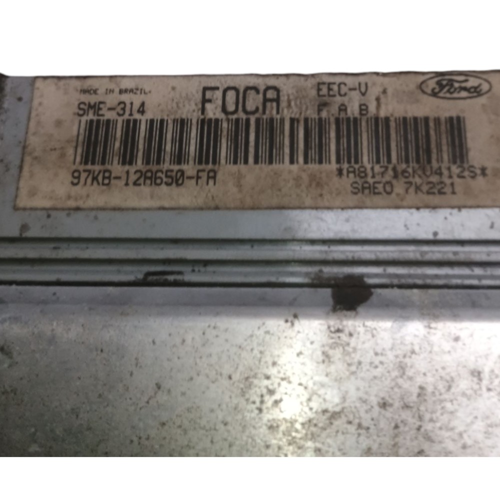 Módulo Injeção Ford Ka Endura 1.0 1997 97kb12a650fa 4