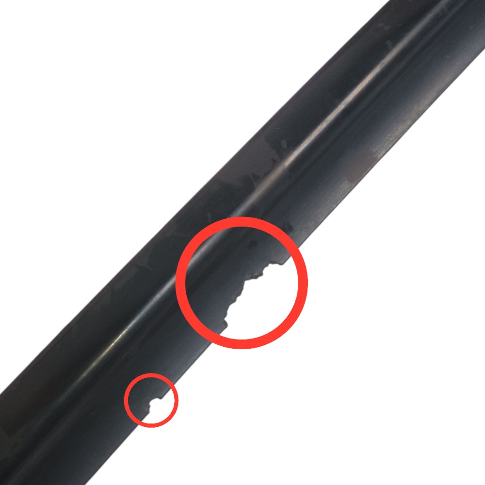 Pestana Externa Porta Diant Esq Gm Corsa Sedan 2004 *detalhe Preto 8