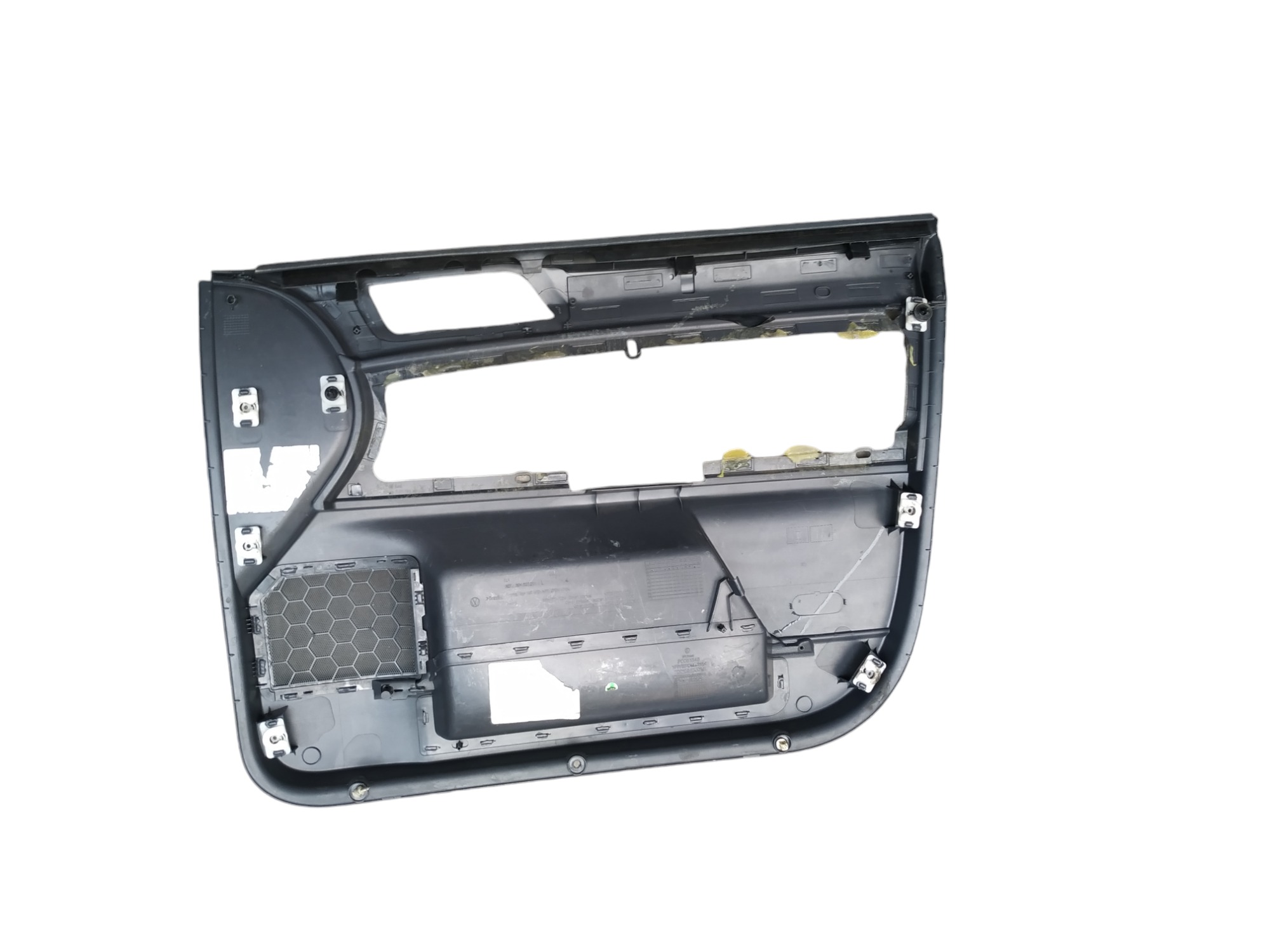 Forro Porta Dianteiro Esquerdo Vw Polo 2003 A 2012 Cinza 2