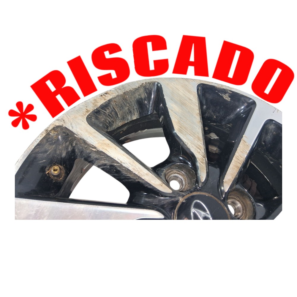 Roda Aro 15 Hyundai Hb20 1.6 2018  *riscada 529101s520 Prata 4