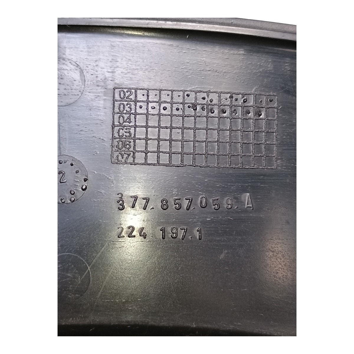 Moldura Painel Instrumentos Vw Gol Parati Saveiro 1995/2005 Preto 7