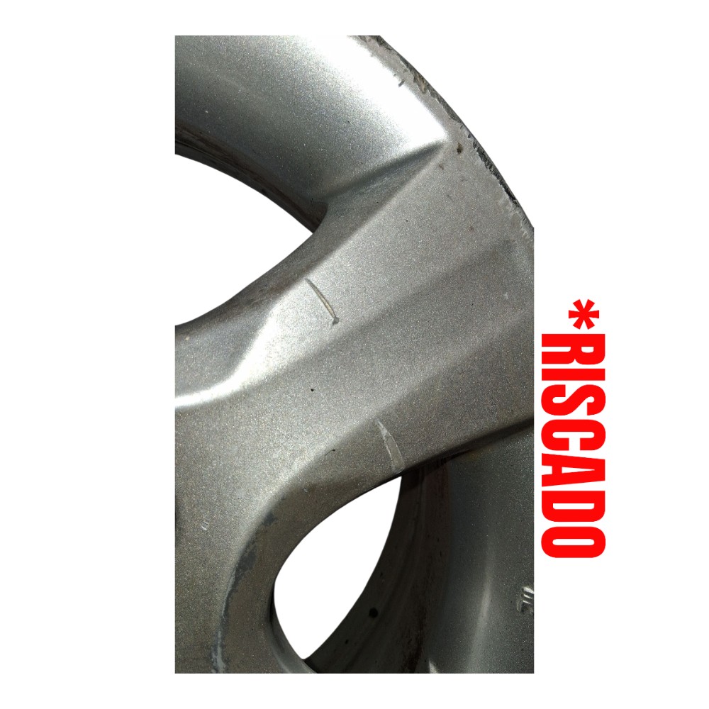 Roda Aro 15 Fit Xl 2010 *detalhes Prata Prata 8
