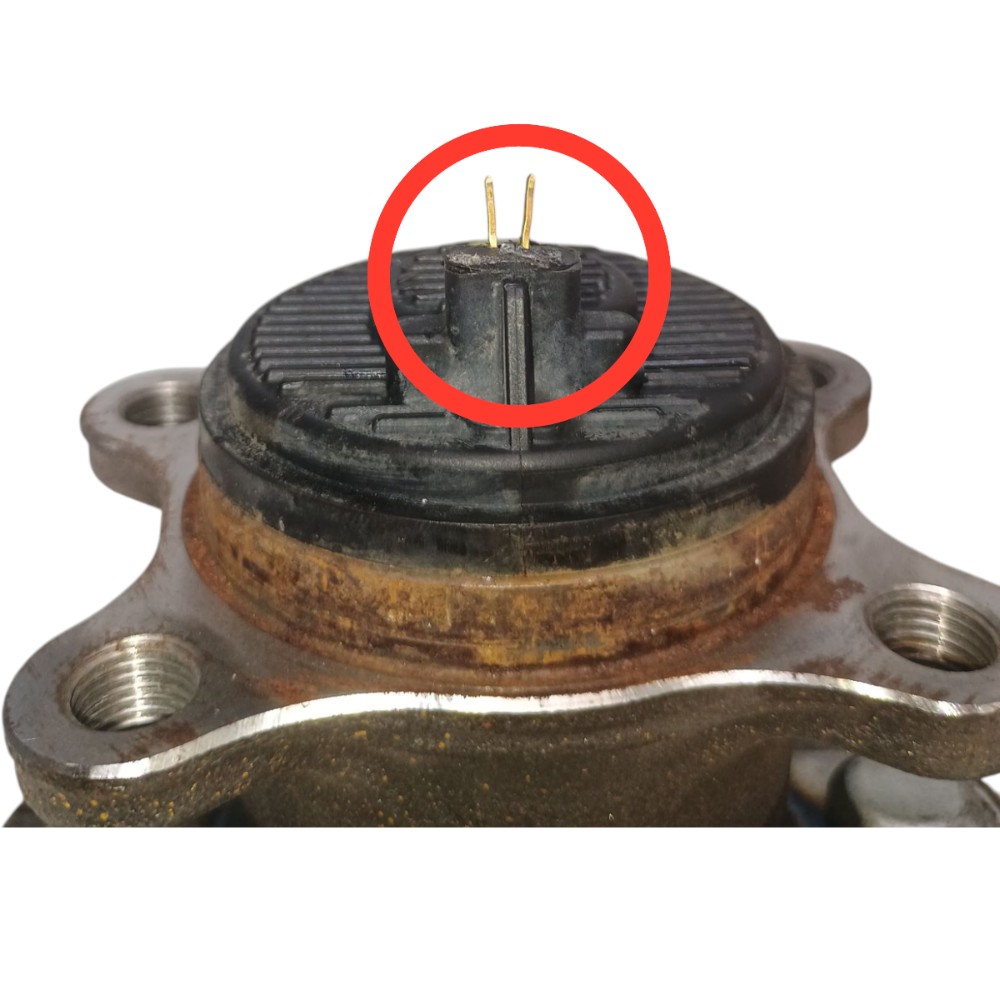 Cubo roda traseira direita Toyota Etios 2013  *detalhe 5
