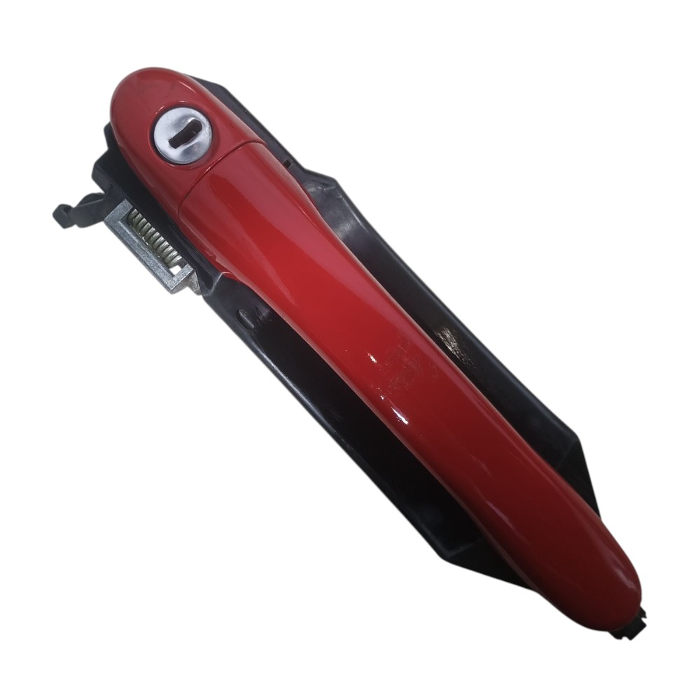 Maçaneta Externa Porta Dianteira Esquerda Fiat Idea 2013 Vermelho Dianteira 1
