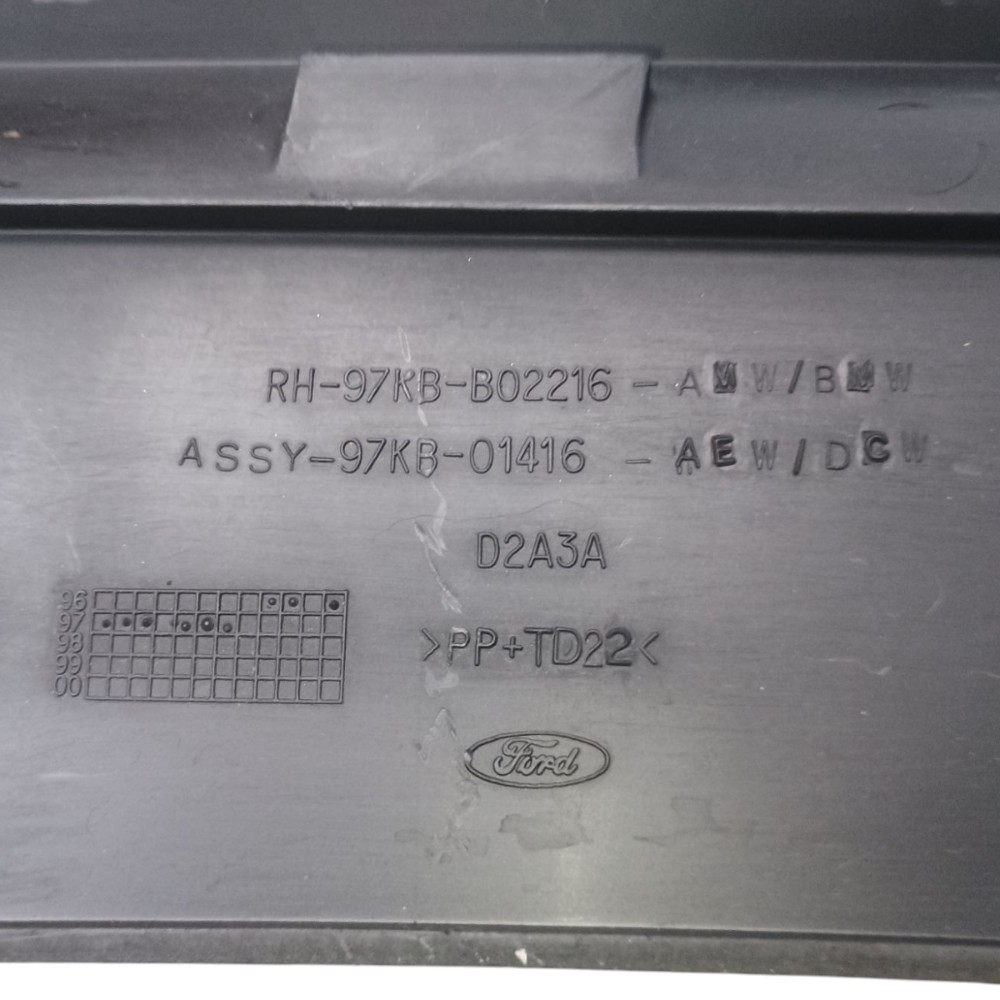 Grade Churrasqueira Direita Ford Ka Endura 1997 *detalhes 9