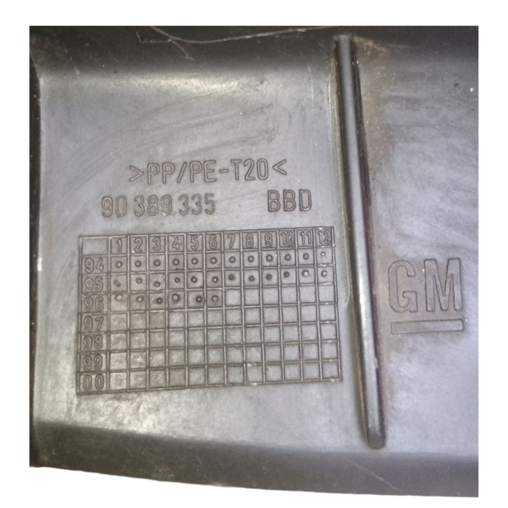 Moldura Botão Vidro Elétrico Diant Esq Gm Corsa 1996 À 2004 6