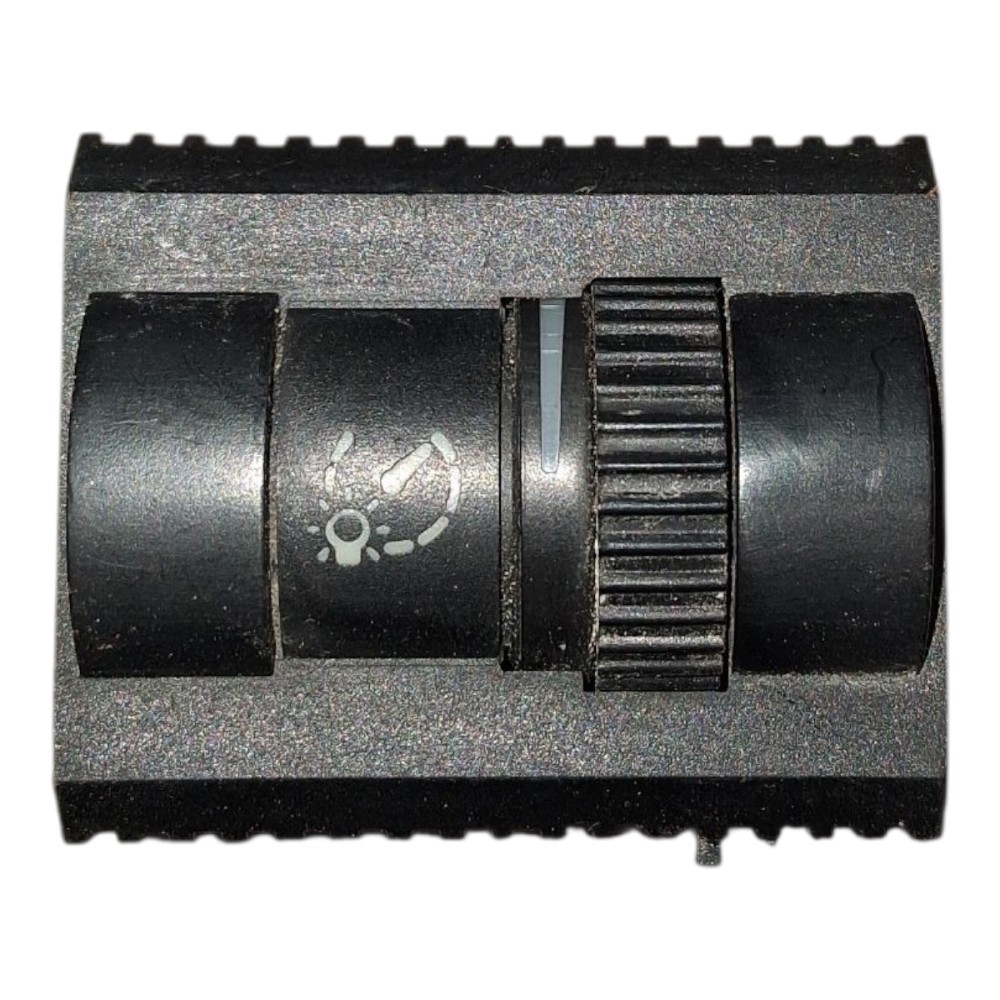 Botão Reostato Luz Painel Vw Polo Sedan 1.6 2008 6q0941334 Preto 1