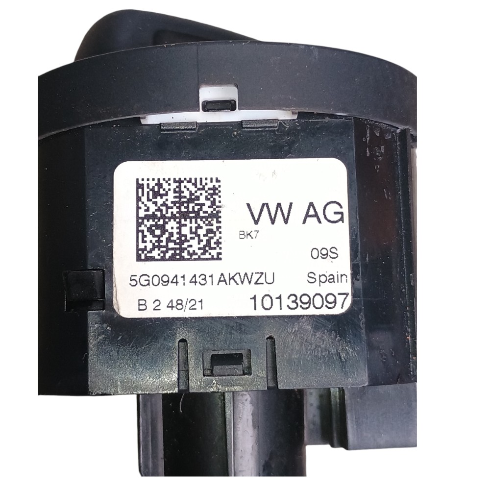 Comando Farol Chave Milha Vw Tcross Tsi 2022 5g0941431 5