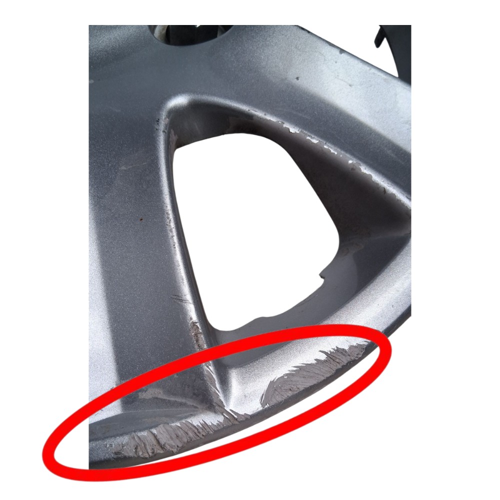 Calota Aro 14 Peugeot 206 9682290480 *detalhes Prata 5