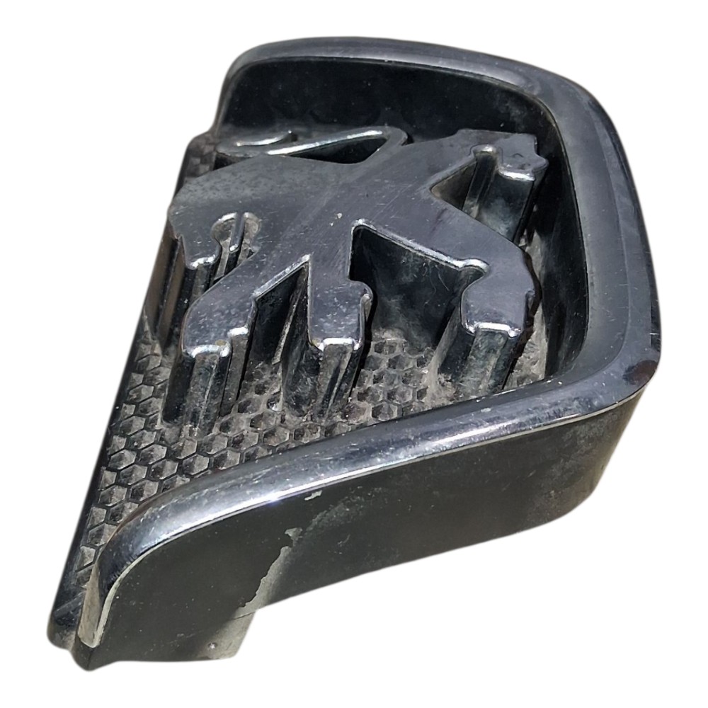 Emblema Grade Dianteira Peugeot 206 1999 E 2008 *detalhe  Prata 6