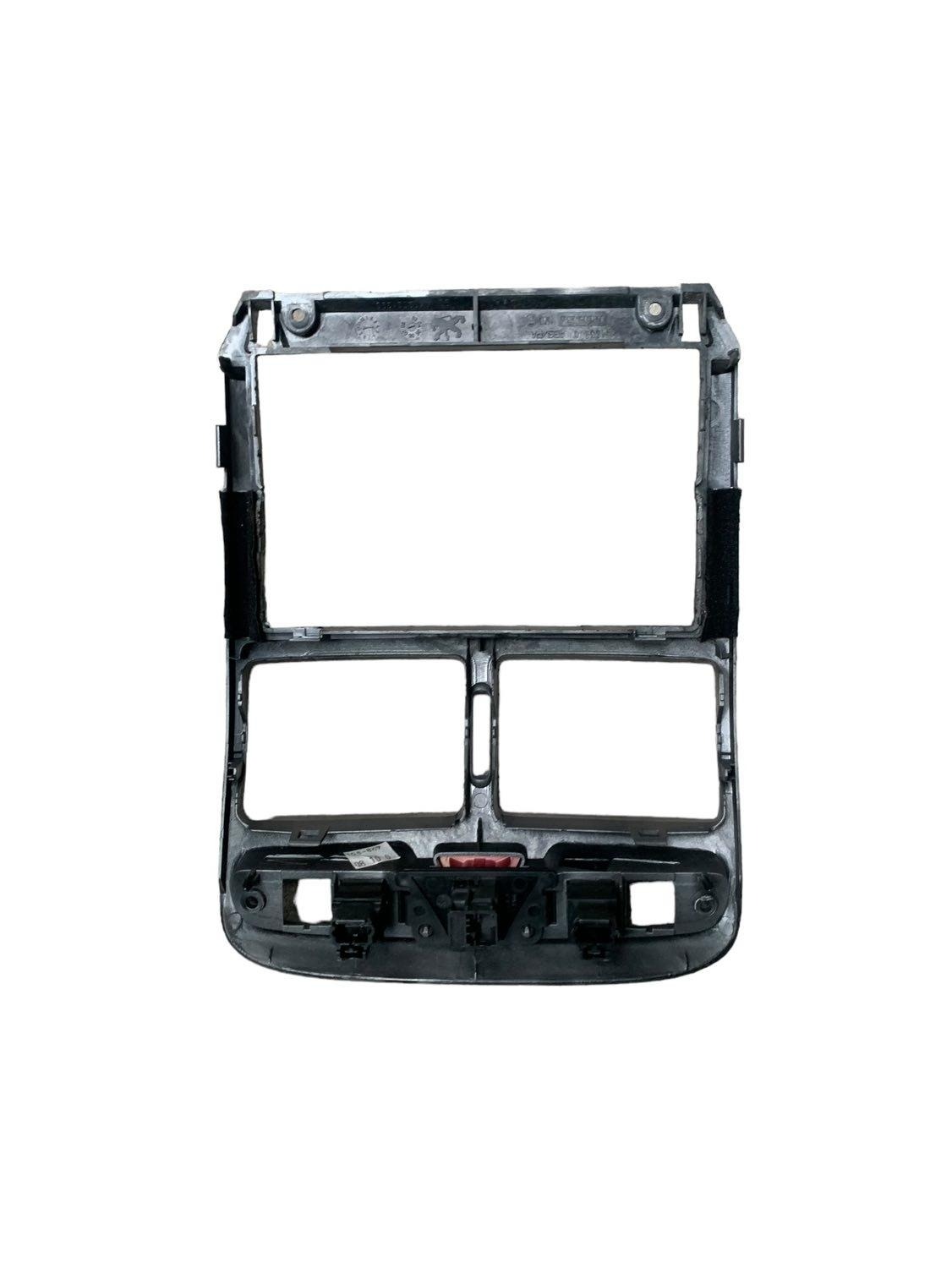 Acabamento Painel Peugeot 206 2002 Cinza 2