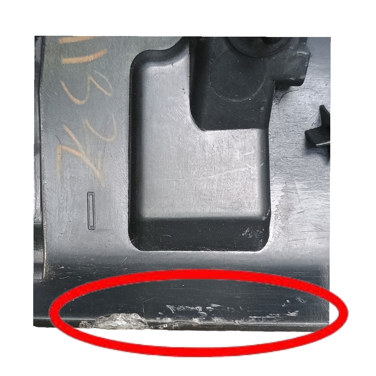 Moldura Interna Retrovisor Esquerdo Vw Virtus 2018 C/detalhe Preto 6