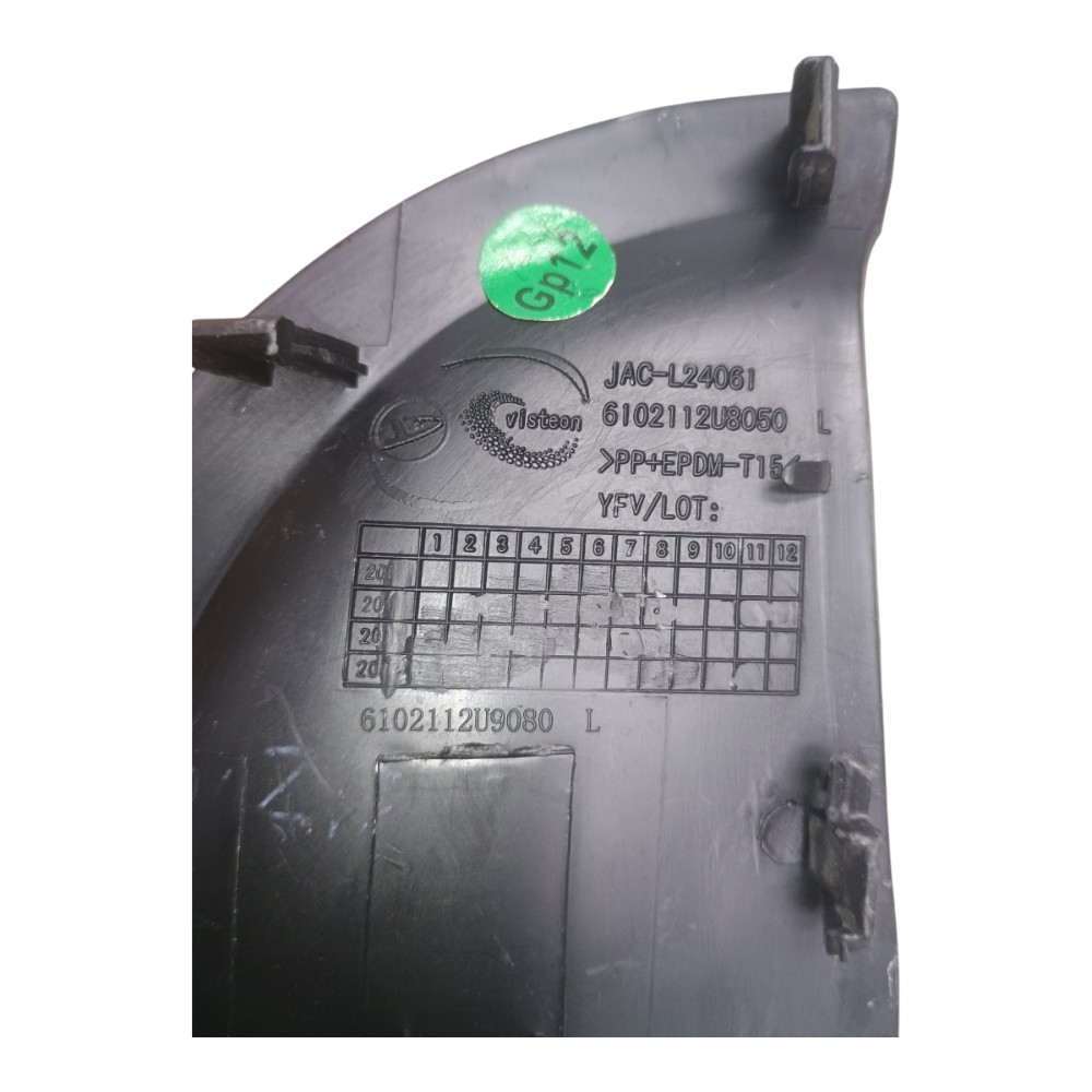Moldura Interna Retrovisor Esquerdo Jac J2 2014 6102112u8050 5