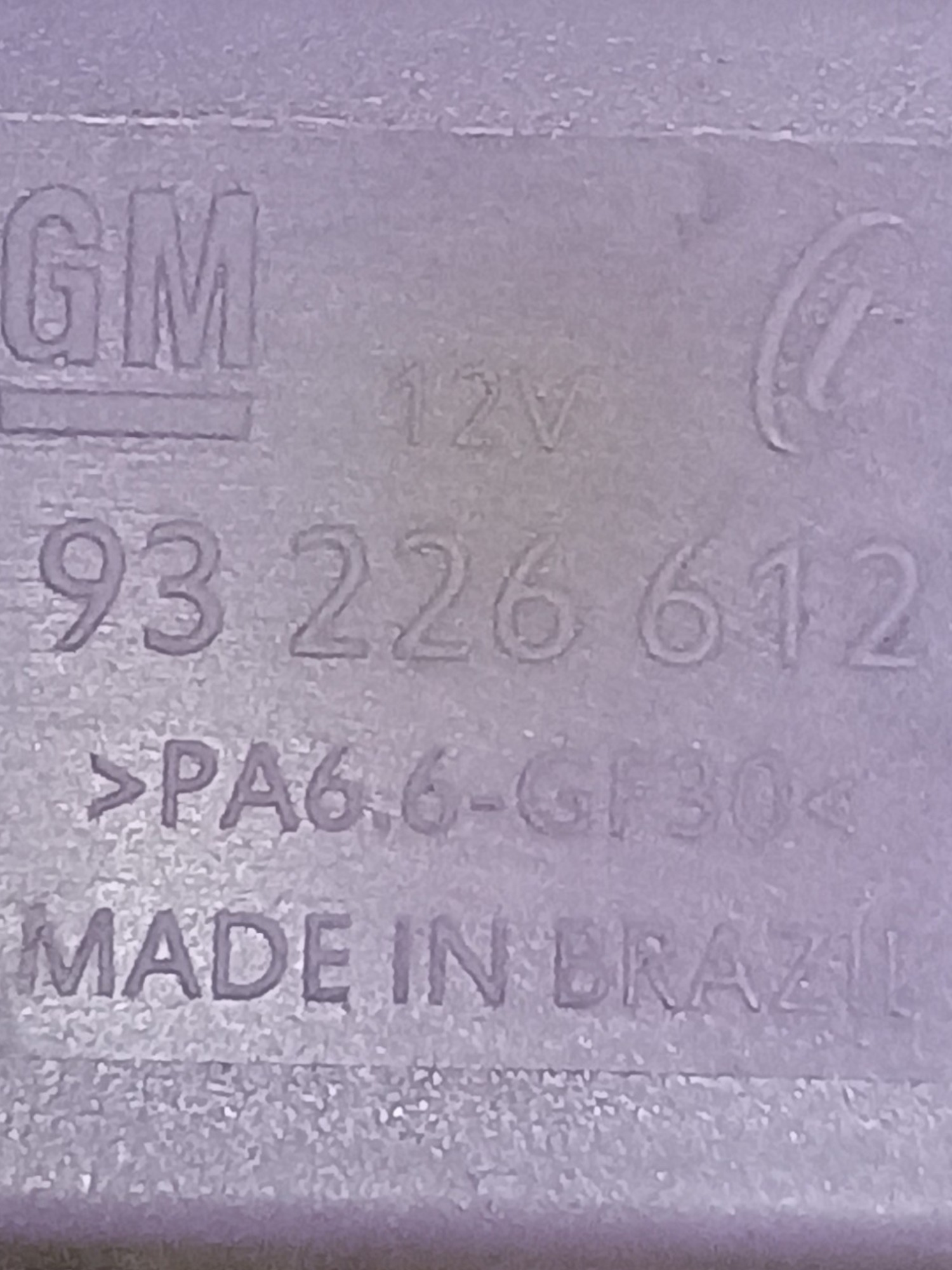 Relé Caixa De Fusíveis Gm Spin 1.8 2016 93226612 4