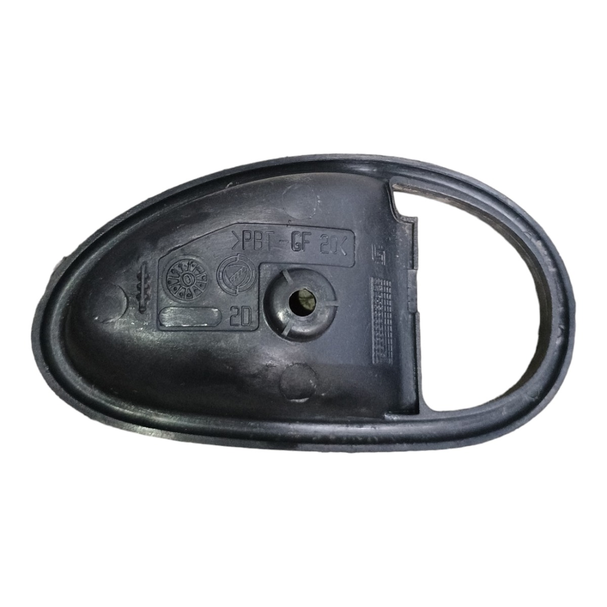 Moldura Maçaneta Interna Dianteira Direita Fiat Palio 2008 Preto Dianteira 3